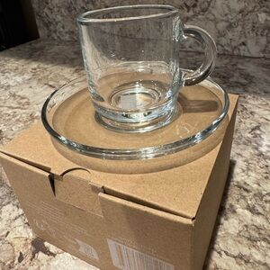 Nespresso Vertuo Espresso Cup & Saucer
